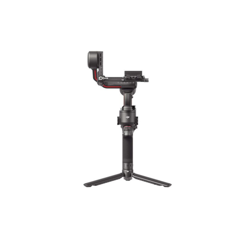 (229757) DJI RS3 - Camera Stabilizer for Mirrorless and DSLR cameras, Payload 3.0 kg, Axis (Automated locks,Aluminum alloy),3Gen Stab.,Shutter connection (bluetooth, cable), 1.8'' OLED full-color touchscreen,Gimbal mode switch,Mini tripod, NATO, Battery d