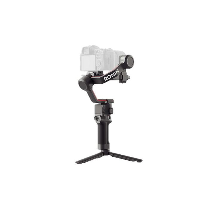 (229757) DJI RS3 - Camera Stabilizer for Mirrorless and DSLR cameras, Payload 3.0 kg, Axis (Automated locks,Aluminum alloy),3Gen Stab.,Shutter connection (bluetooth, cable), 1.8'' OLED full-color touchscreen,Gimbal mode switch,Mini tripod, NATO, Battery d