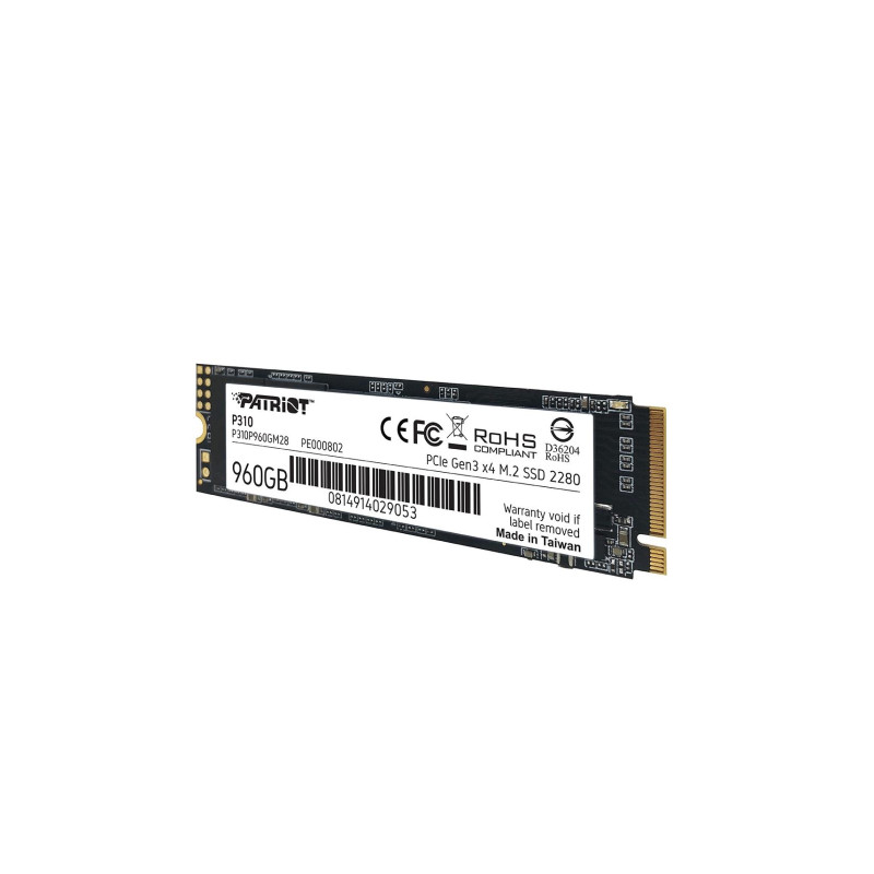 M.2 NVMe SSD 960GB Patriot P310