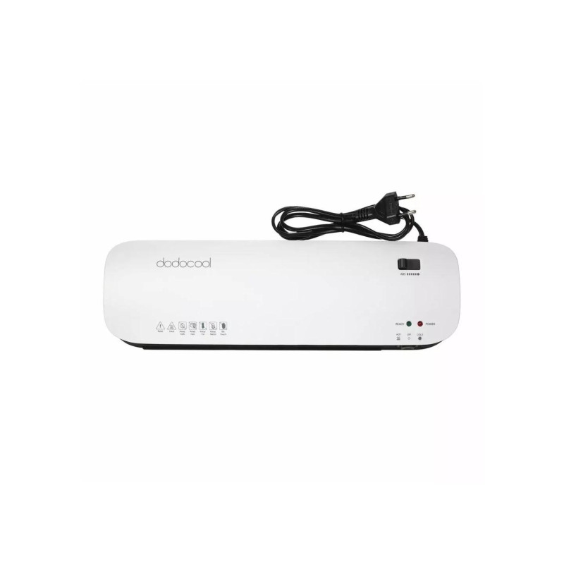 Qsmile SL299 A4, Ролики: 2 (горячий башмак), Ширина на входе: 230 мм, Скорость: 25 см/мин, Мин. толщина пленки: 160(2*80) мкм, Макс. Толщина пленки: 250(2*125) мкм, Мин. размер пленки: Размер кредитной карты (54*86 мм), Макс. Формат бумаги: А4, макс. лям.