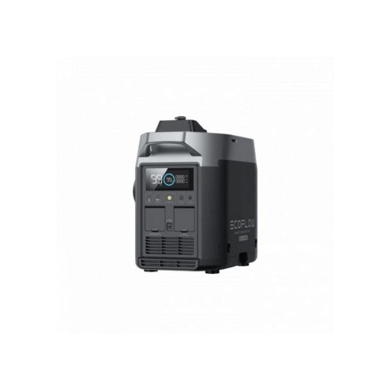 Двухтопливный интеллектуальный генератор EcoFlow ZDG200-EU, двухтопливный: бензин и сжиженный нефтяной газ, емкость топливного бака: 4,0 л, уровень шума (на расстоянии 7 м): 56–67 дБ (полная нагрузка), номинальная мощность сжиженный нефтяной газ/газ: 1600