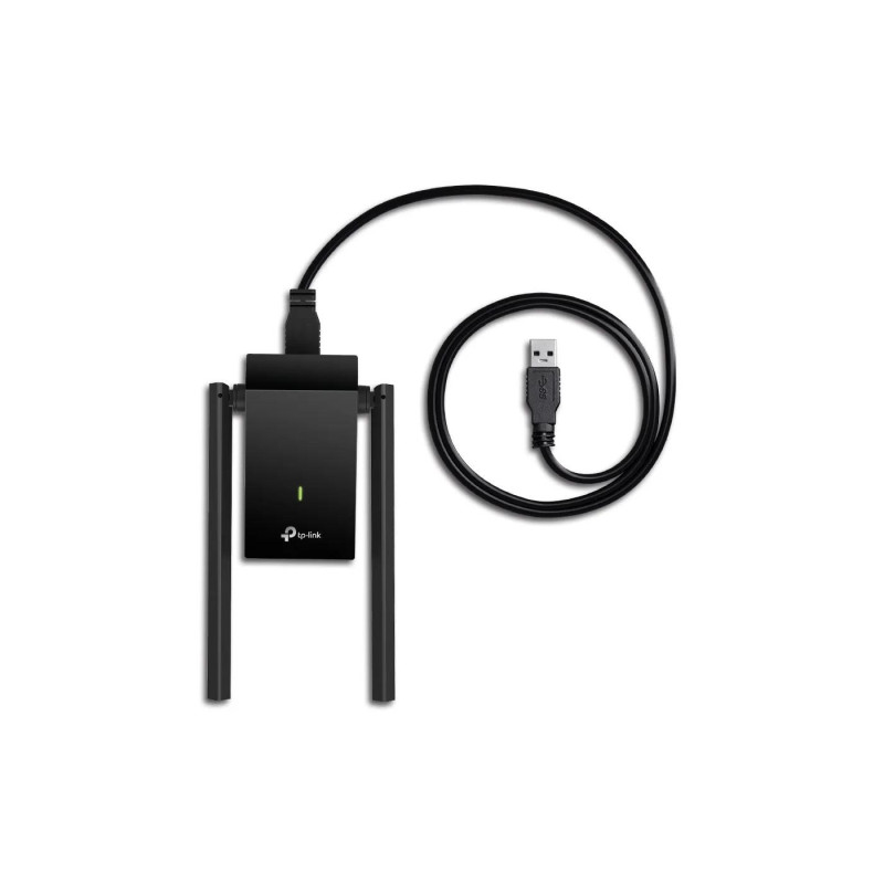 TP-LINK Archer T4U Plus AC1300 Wireless Dual Band USB Adapter, 867Mbps on 5GHz + 400Mbps on 2.4GHz, 802.11a/b/g/n/ac, High Gain, USB3.0, MU-MIMO, 2 external antennas