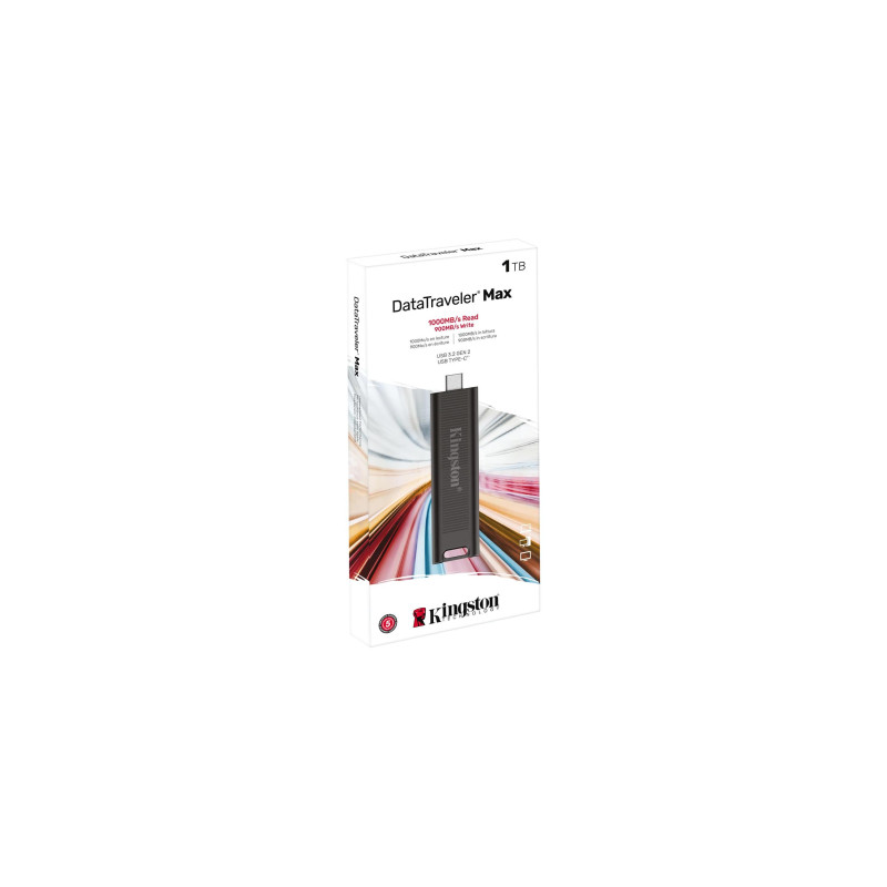 USB-накопитель 1.0TB Kingston DataTraveler Max, Black