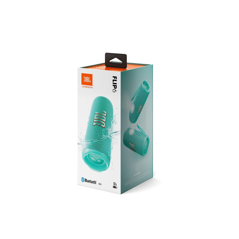 Портативная колонка JBL Flip 6, Teal