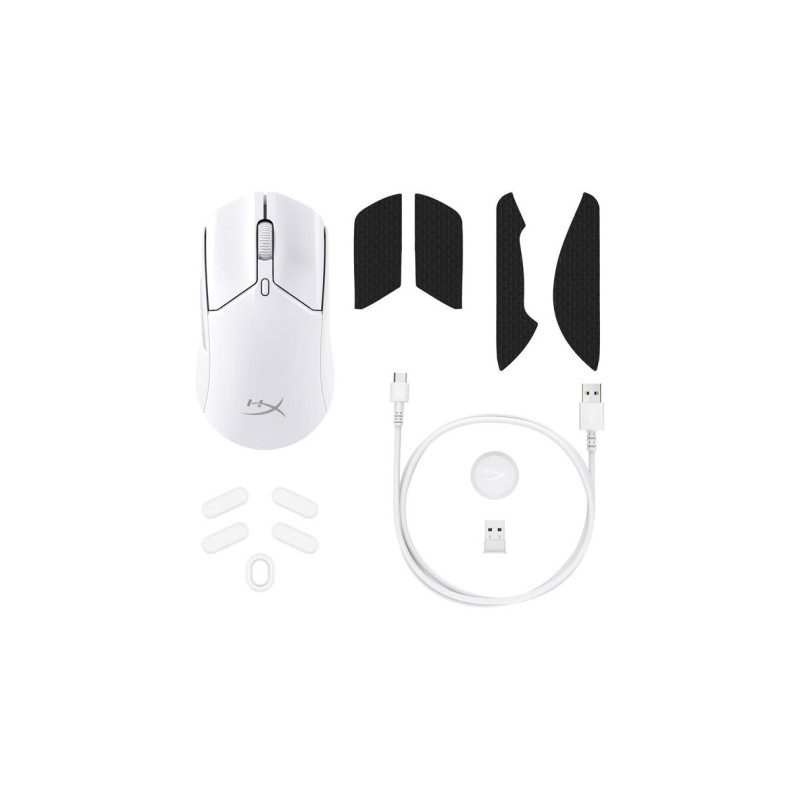 Мышь HyperX Pulsefire Haste 2 Wireless, White