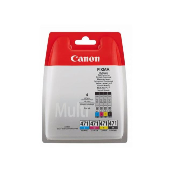 Cartus cu cerneala Canon CLI-471Bk/C/M/Y