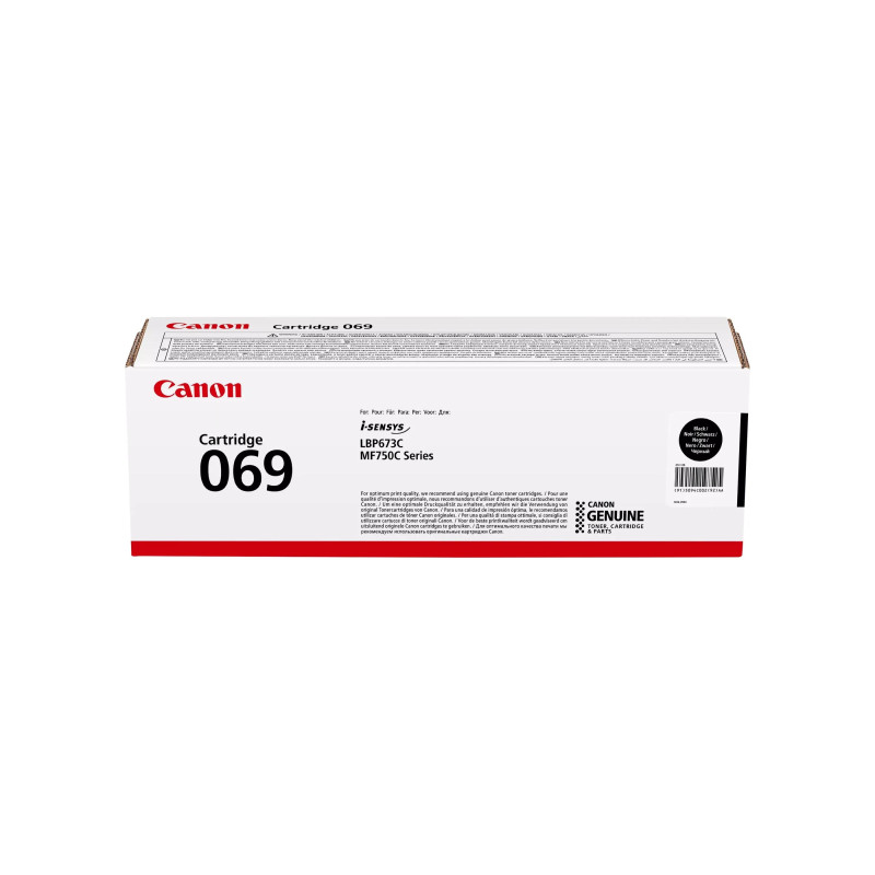 Лазерный картридж Canon CRG-069, Black