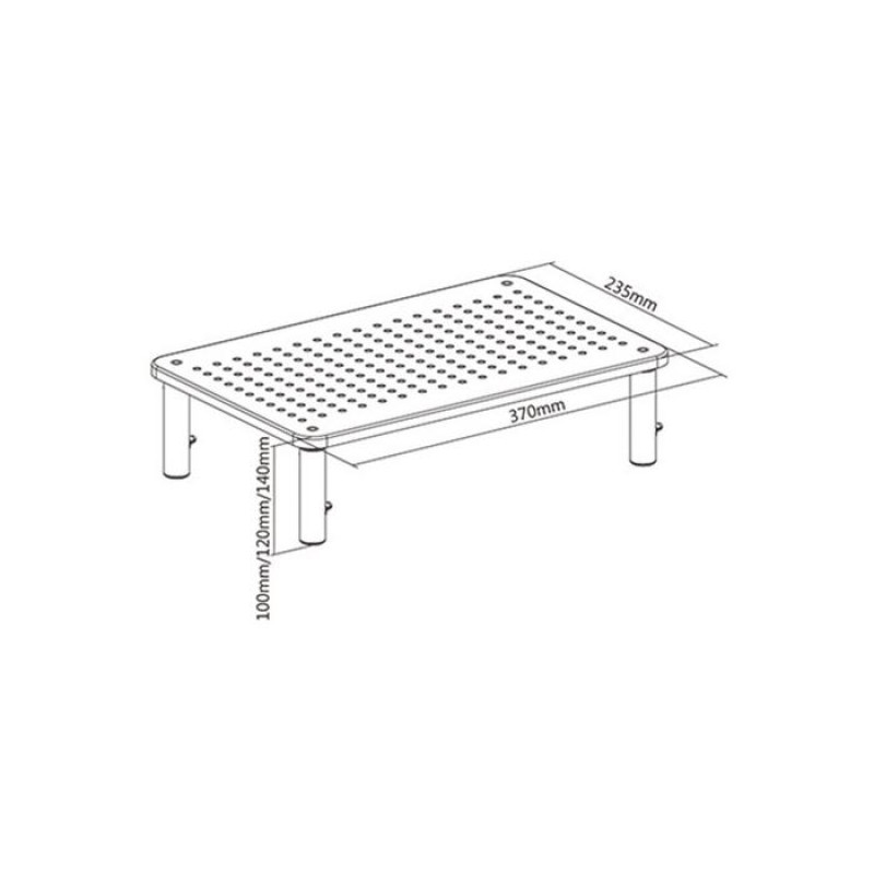 Крепление для Монитора Gembird MS-TABLE-01