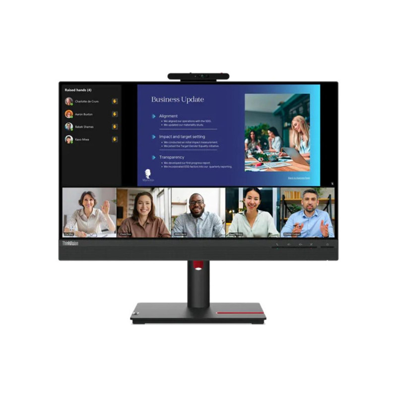 Монитор Lenovo ThinkVision T24v-30 Conference Monitor, Black
