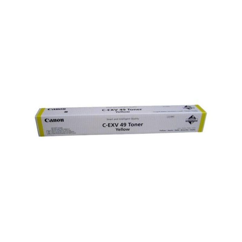 Оригинальный тонер Canon EXV-49 C3320/C3325/C3330/C3525/C3530 Желтый 19K