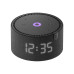 Умная колонка Yandex Station MINI (часы) с Алисой, черная, центр управления умным домом, хаб не требуется, Wi-FI-AC + BT5.0, встроенный помощник Алиса, 10 Вт, сенсорные кнопки, 4 микрофона