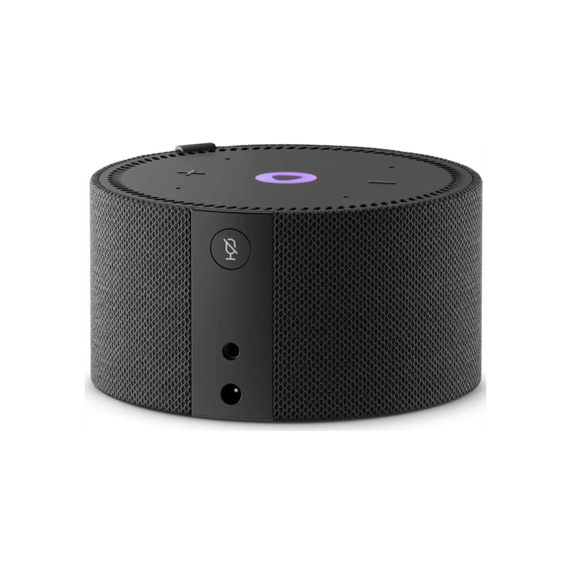 Умная колонка Yandex Station MINI (часы) с Алисой, черная, центр управления умным домом, хаб не требуется, Wi-FI-AC + BT5.0, встроенный помощник Алиса, 10 Вт, сенсорные кнопки, 4 микрофона