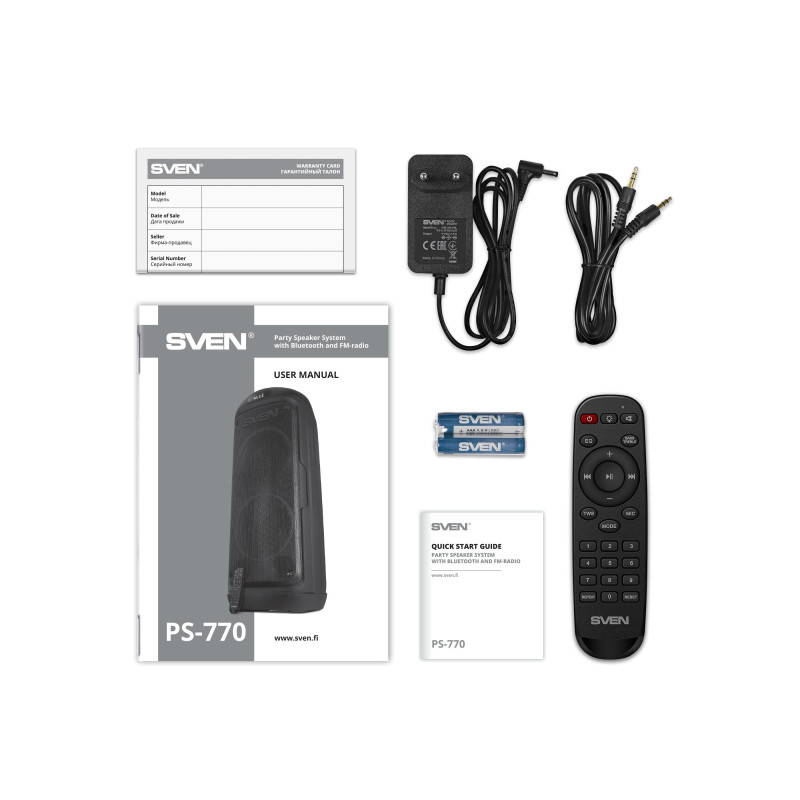 Портативная колонка Sven PS-770