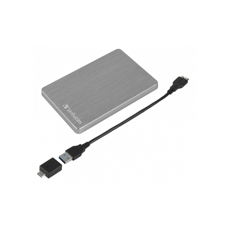 Внешний жесткий диск 2.0TB Verbatim Store 'n' Go Alu Slim, Silver