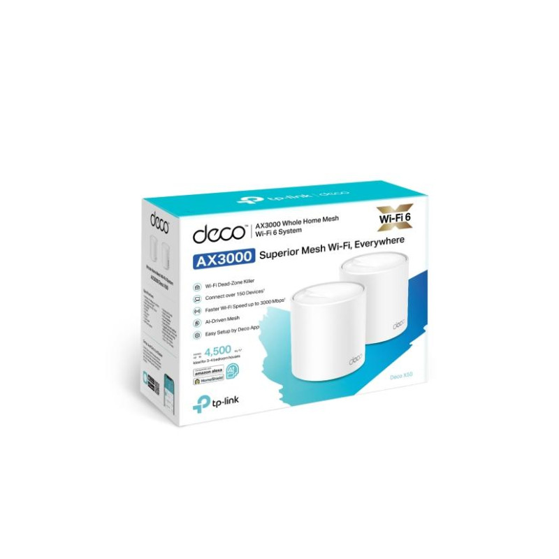 TP-LINK Deco X50 (2 шт.), Белый