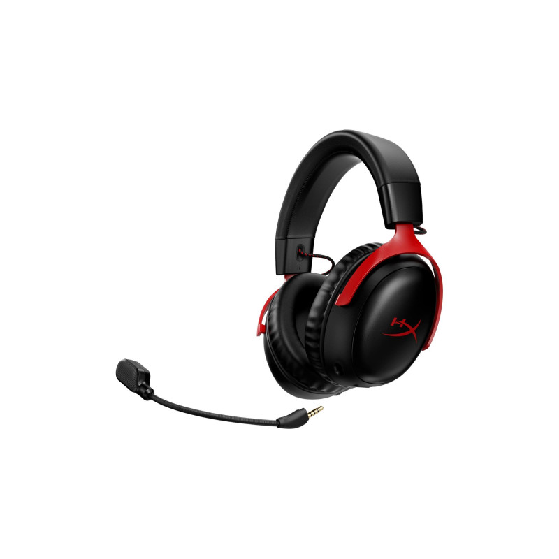 Наушники HyperX Cloud III Wireless, Black/Red