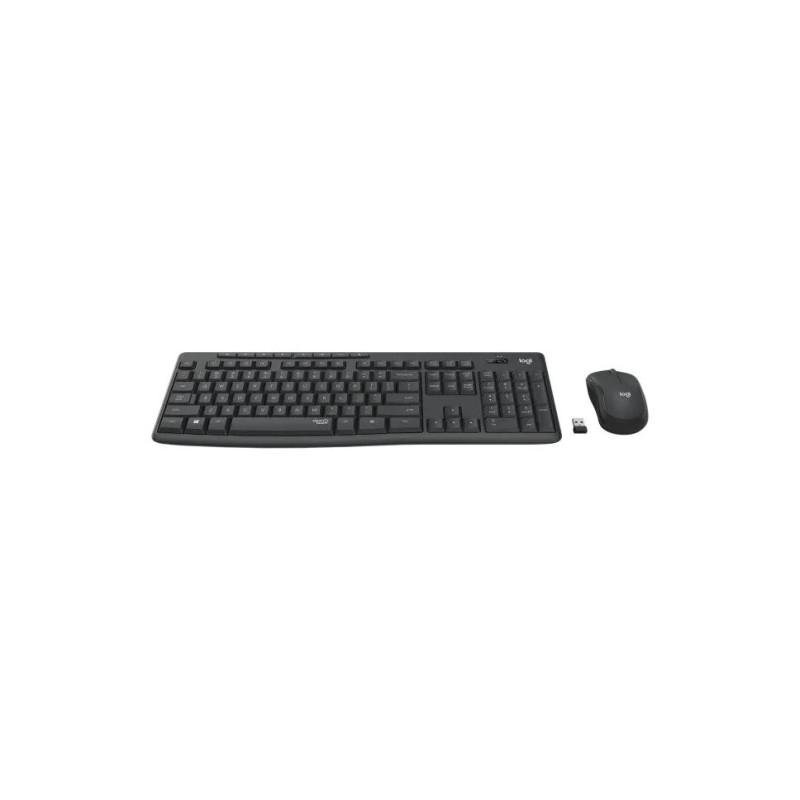Клавиатура Logitech Wireless Combo MK295, Graphite