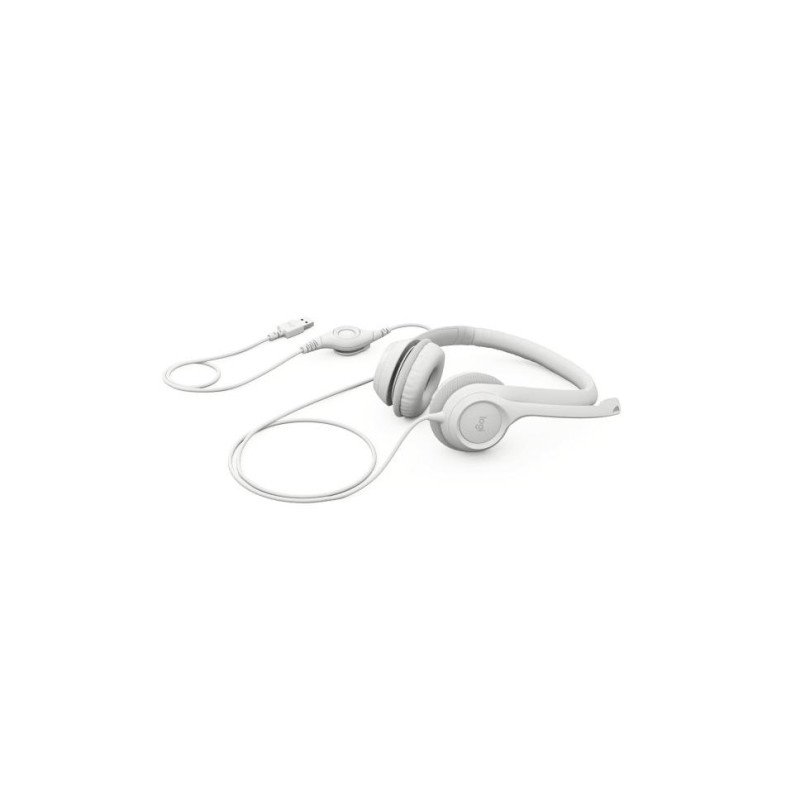 Наушники Logitech H390, Off-White