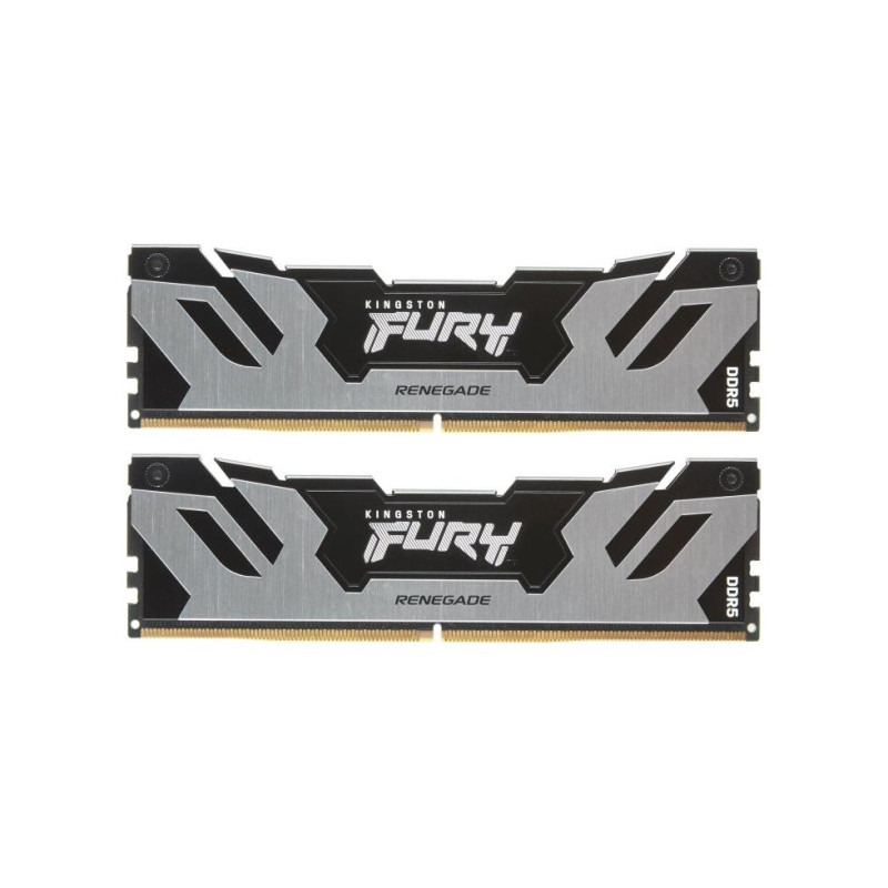 Оперативная память 48GB (Kit of 2x24GB) DDR5-6400 Kingston Fury Renegade Silver DDR5, KF564C32RSK2-48