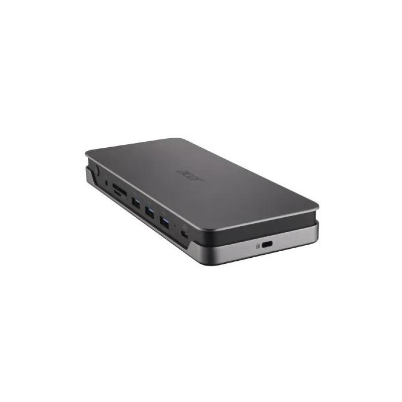 Док-станция Acer ADK230 - 2 x HDMI, 1x DP, 2 x USB-C 3.1 G1, 3 x USB-A 3.1 G1, RJ-45, устройство чтения карт SD, 100 Вт,