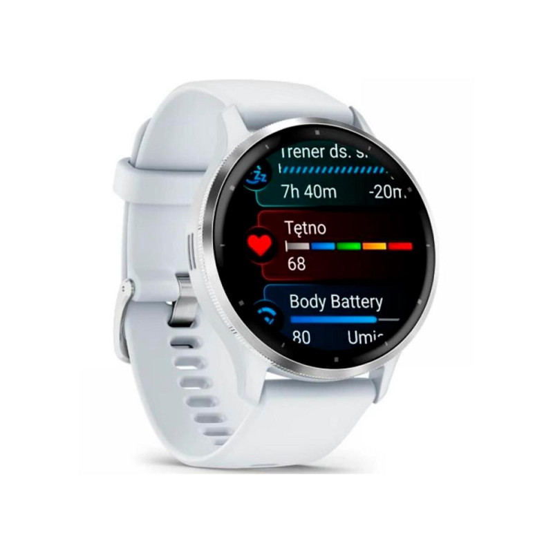 Умные часы Garmin Venu 3, Whitestone / Passivated