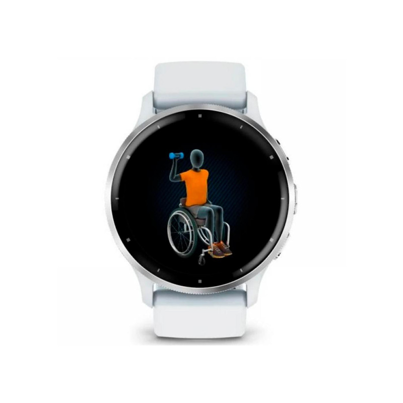 Умные часы Garmin Venu 3, Whitestone / Passivated
