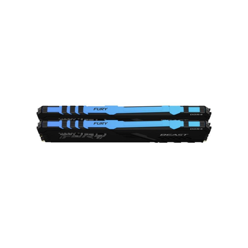 Оперативная память 32GB (Kit of 2x16GB) DDR4-3733 Kingston Fury Beast DDR4 RGB