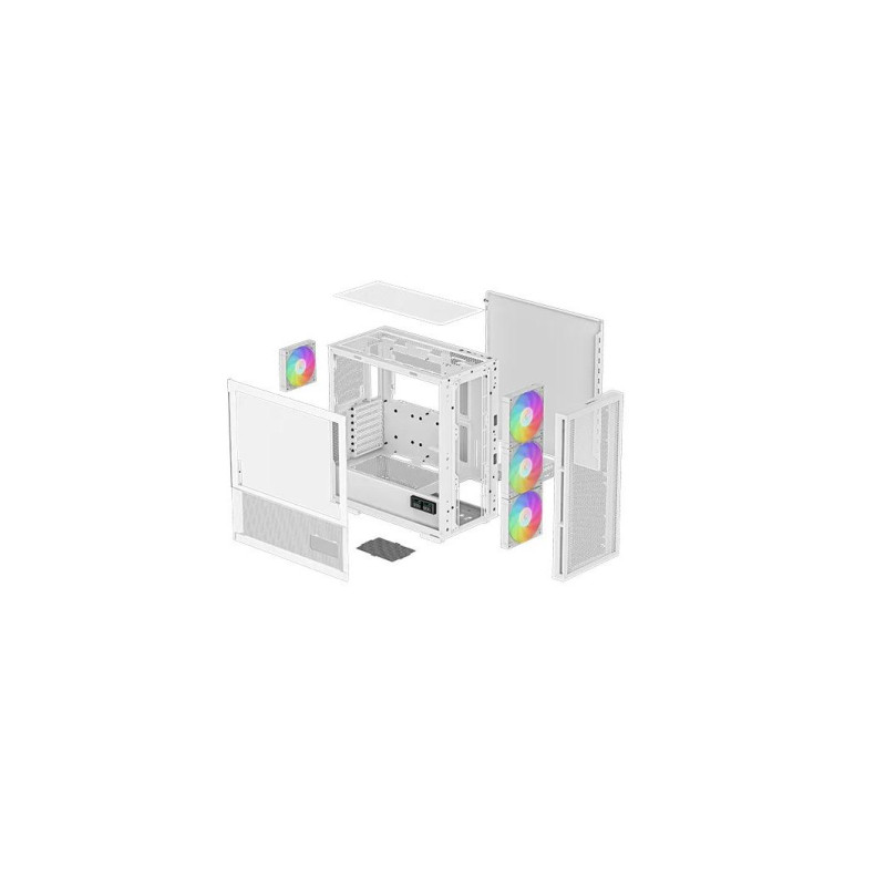 Корпус для ПК Deepcool CH560 Digital, White