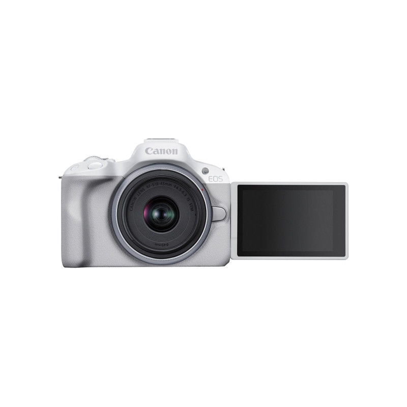 Фотоаппарат Canon EOS R50 STM Kit, White