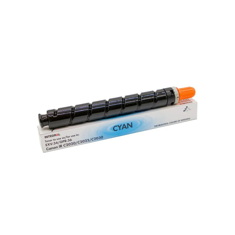 Совместимый тонер-картридж Canon С-EXV34/GPR36 IR Advance C2020/C2025/C2030 Cyan 19K