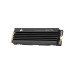 M.2 NVMe SSD 2.0TB Corsair MP600 PRO LPX, w/Heatsink, Interface: PCIe4.0 x4 / NVMe1.4, M2 Type 2280 form factor, Seq Reads 7100 MB/s / Writes 6800 MB/s, Random Read / Write IOPS - 1000K / 1200K, Phison PS5018-E18, 2GB DDR4 DRAM, AES 256-bit Encryption, SL