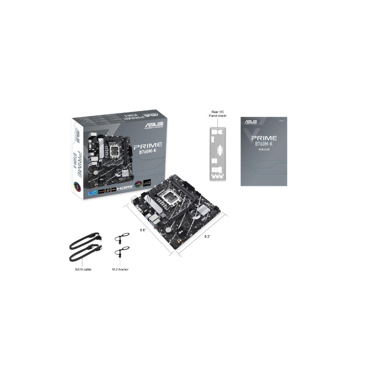 Материнская плата Asus Prime B760M-K