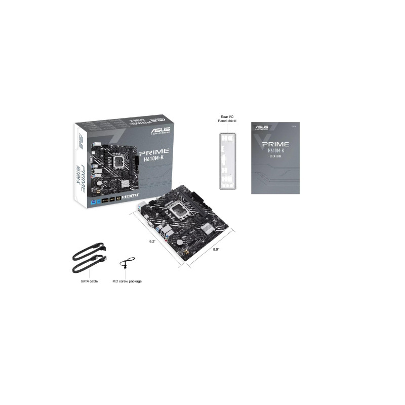Материнская плата Asus Prime H610M-K