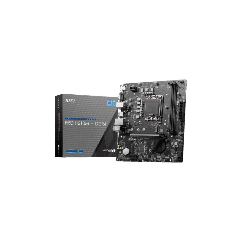 Материнская плата MSI Pro H610M-E DDR4