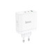 USB-зарядное устройство HOCO N30 Glory с тремя портами, 2 x USB-C + 1 x USB, USB-C 1/2: до 65 Вт, USB-A: до 18 Вт, до PD65 Вт / QC3.0, GaN,