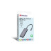 Многопортовый концентратор Verbatim 9-в-1 USB-C Pro CMH-09, 2x USB 3.2-A (Gen 1), 1x UB3.2-A (Gen 2), 2x USB 3.2-C (Gen 2), HDMI 4K, RJ45