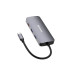 Многопортовый концентратор Verbatim 9-в-1 USB-C Pro CMH-09, 2x USB 3.2-A (Gen 1), 1x UB3.2-A (Gen 2), 2x USB 3.2-C (Gen 2), HDMI 4K, RJ45