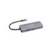 Многопортовый концентратор Verbatim 9-в-1 USB-C Pro CMH-09, 2x USB 3.2-A (Gen 1), 1x UB3.2-A (Gen 2), 2x USB 3.2-C (Gen 2), HDMI 4K, RJ45