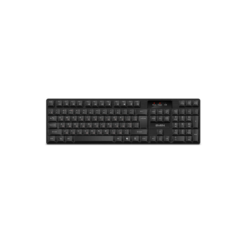 Клавиатура Sven KB-C2300W, EN/RU, Black