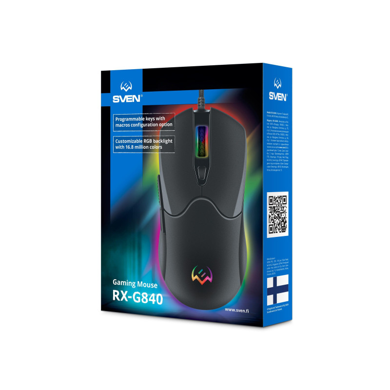 Мышь Sven RX-G840, Black