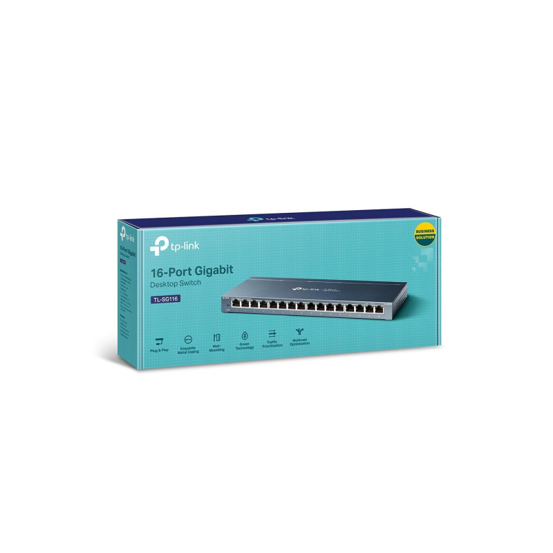 Коммутатор TP-Link TL-SG116E