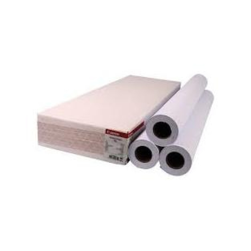 Бумага Canon Standard Rolle 24" - 3 РУЛОНА формата A1+ (610 мм), 80 г/м2, 50 м, стандартная бумага (общего назначения, САПР/ГИС)