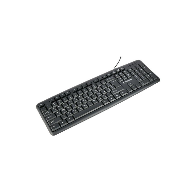 Клавиатура Gembird KB-U-103-UA, Black, GMB KB-U-103-UA