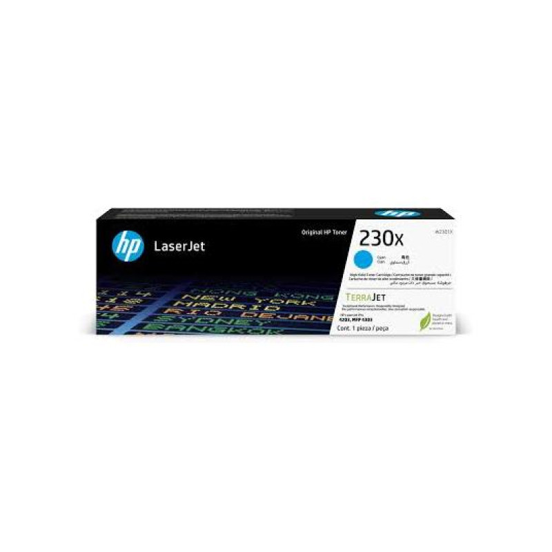 Тонер HP 230X, голубой