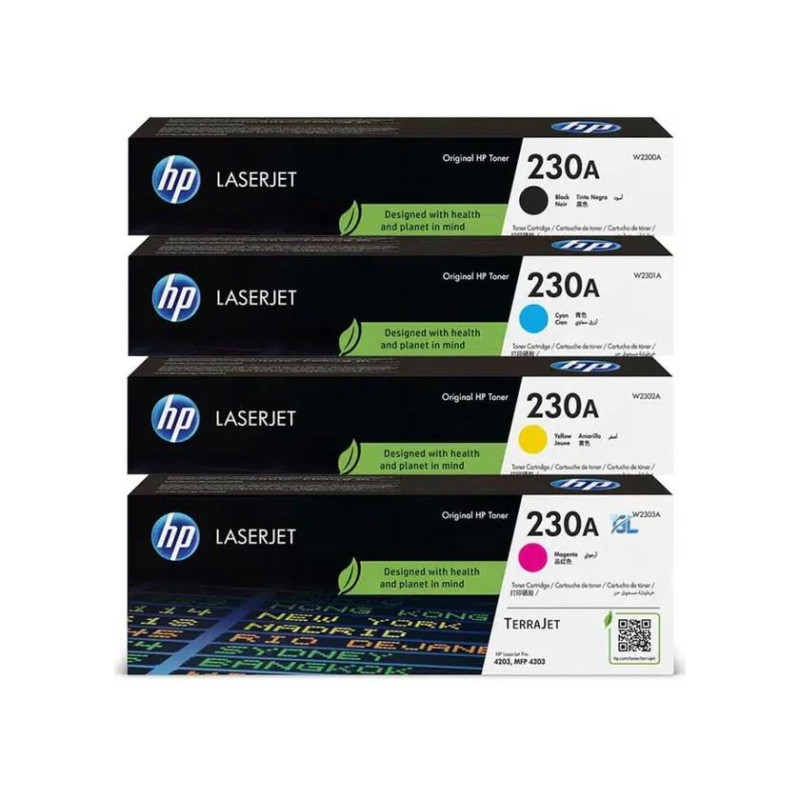 Тонер HP 230X, голубой