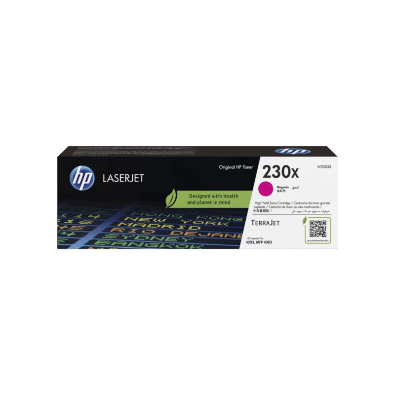 Тонер HP 230X, пурпурный