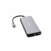 Многопортовый концентратор Verbatim 13-в-1 USB-C Pro CMH-13, 3x USB 3.2-A (Gen 1), 1x USB3.2-A (Gen 2), 2x USB2.0-A, 2x USB-C