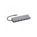 Многопортовый концентратор Verbatim 13-в-1 USB-C Pro CMH-13, 3x USB 3.2-A (Gen 1), 1x USB3.2-A (Gen 2), 2x USB2.0-A, 2x USB-C
