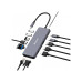 Многопортовый концентратор Verbatim CMH-14 USB-C Pro 14 в 1, 3 порта USB 3.2-A (Gen 1), 2 порта USB2.0-A, 1 порт USB-C PD (100 Вт), 2 порта HDMI 4K