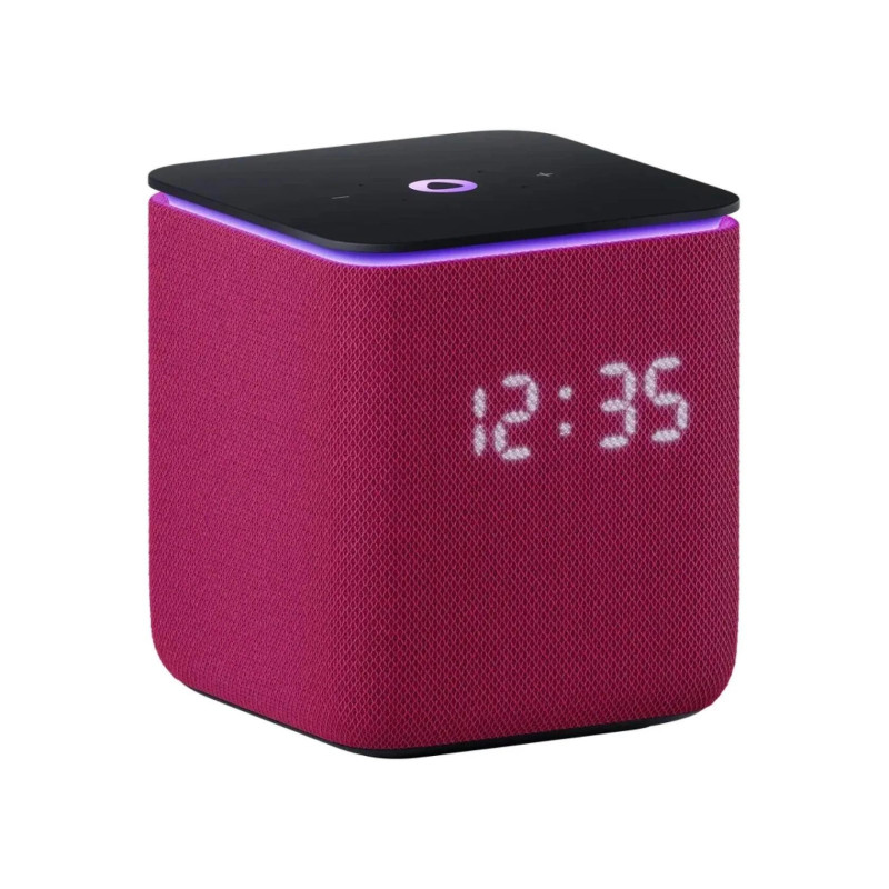 Умная колонка (YNDX-00054PNK) Яндекс.Станция MIDI Zigbee с Алисой, розовая, Центр управления умным домом с Zigbee,
